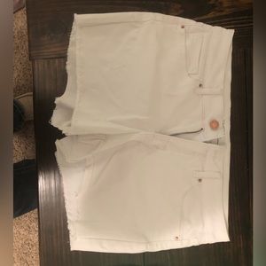 Time and tru white shorts